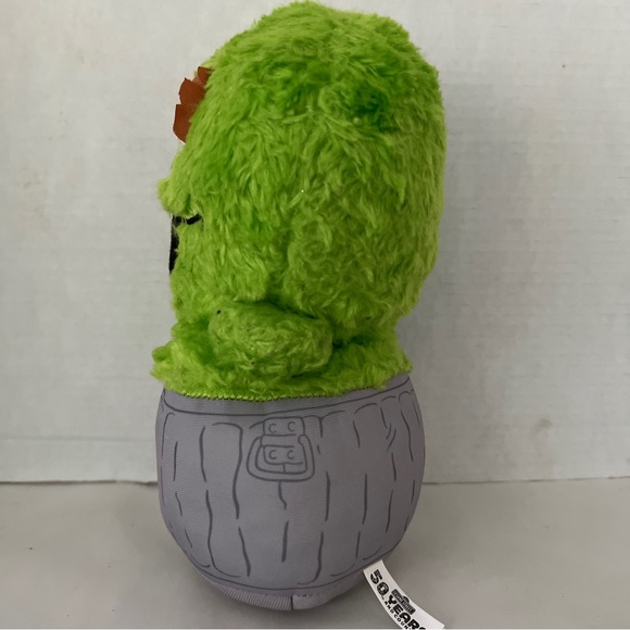 Sesame Street Oscar the Grouch Plush 50th Anniversary 2019 50 Years Counting 10” - Picture 3 of 7